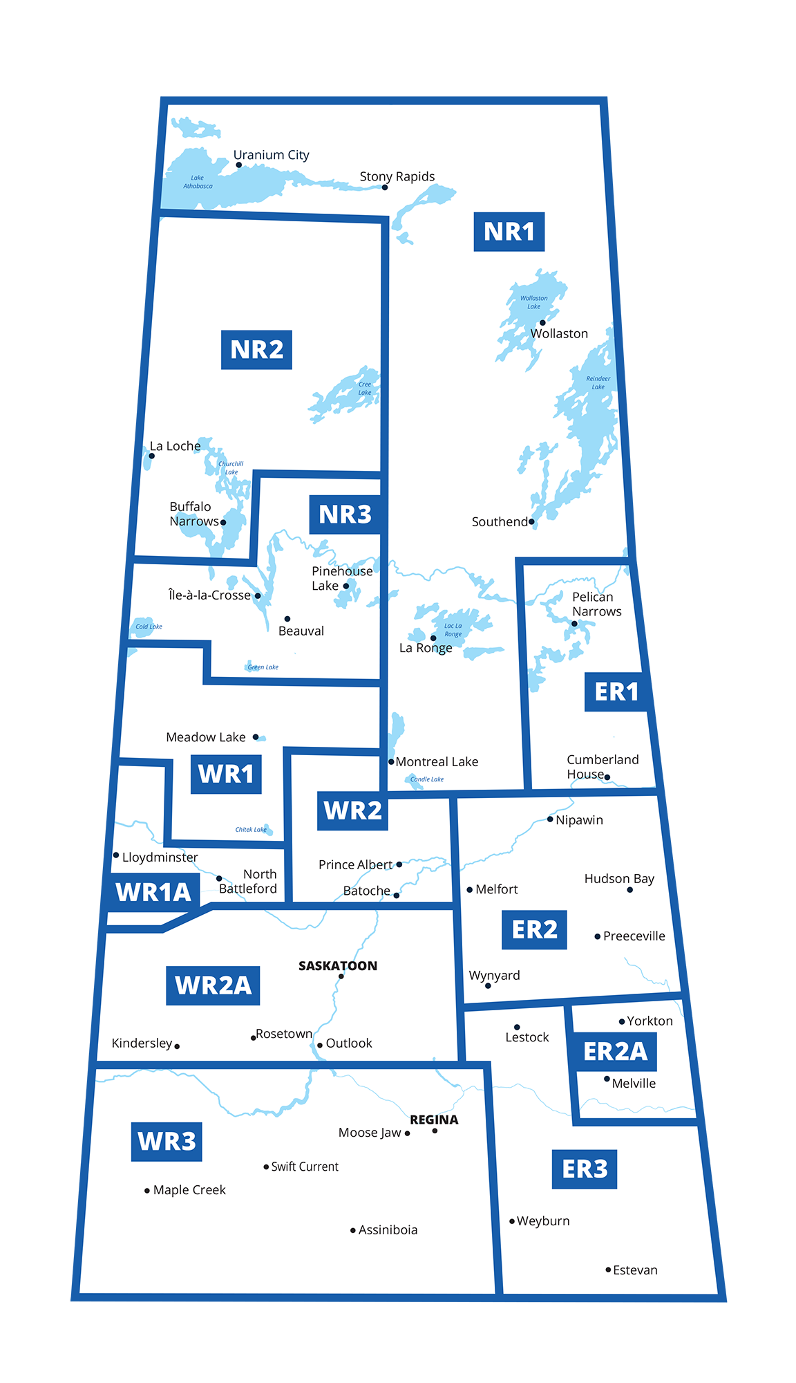 MN-S Regional Map